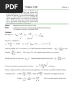 Problem 10.101: Given: Find