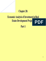 Economic Analysis of Investment in Real Estate Development Projects