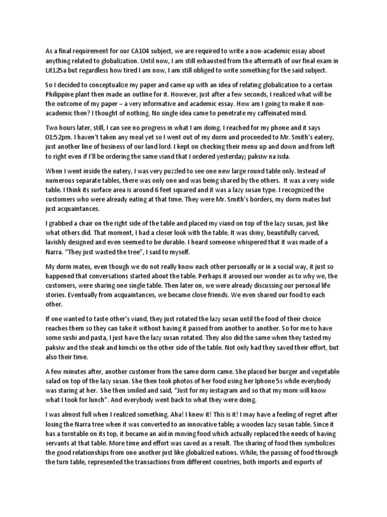 Impact of globalization on literature picture