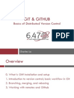 Git & Github: Basics of Distributed Version Control