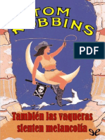 También Las Vaqueras Sienten Melancolía de Tom Robbins r1.0