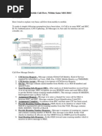 (GSM) Mobile To Mobile Call Flow, Within Same MSC/BSC