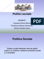 PREZENTARE Politici Sociale