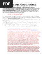 Download Catholic Traditionalist Movement Reply by Quo Primum SN24599443 doc pdf