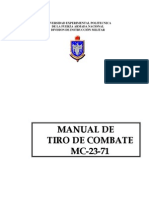 Manual de Tiro de Combate Mc-23-71