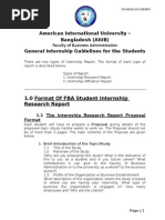 Internship Guideline