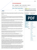 WTO Negotiations and India's Stand - Agriculture, NAMA and Services - Backgrounders - Trade & Development