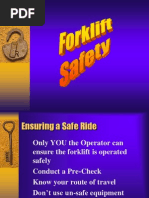 Forklift Safety