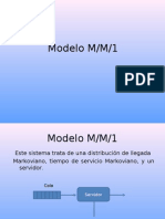 Modelo M/m/1