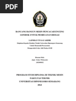 Download Rancang Bangun Mesin Pencacah Enceng Gondok by Anggria Feldhy SN246003406 doc pdf