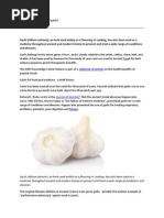 What Are The Benefits of Garlic