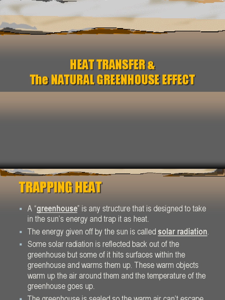 Understanding the Greenhouse Effect | PDF | Greenhouse Effect ...