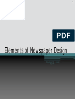 Elements of Newspaper Design