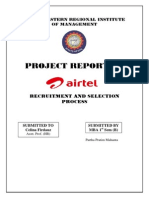 Airtel Recruitment and Selection PDF