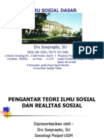 Ilmu Sosial Dasar: Drs Soeprapto, SU
