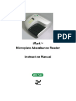 Imark™ Microplate Absorbance Reader Instruction Manual