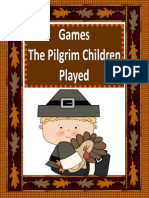 Thanksgiving Games The Pilgrim Children Played Freebie