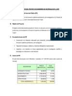 RESUMENEJECUTIVODELPROYECTOING.MATERIALES