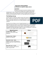 Capacitors Demystified