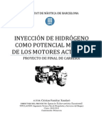 Inyección de Hidrógeno Como Potencial Mejora de Los Motores Actua