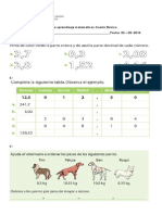 Guía de Matemáticas 02 Sept 2014 Cuarto Básico