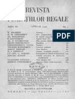 Rev Fundatiilor Regale  - 1939 -  04, 1 apr   = revista lunara de literatura, arta si cultura generala