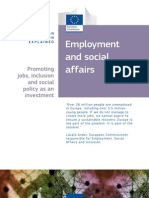 Employment and Social Affairs
