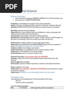 Behavioural Science Notes Usmle