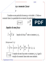 Momento Linear e Impulso em Física I