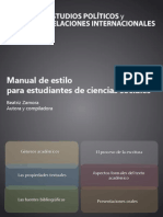 Zamora, Beatriz (2012) - Manual de Estilo Para Estudiantes de Ciencias Sociales. Los Géneros Académicos