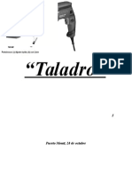 Trabajo Del TALADRO