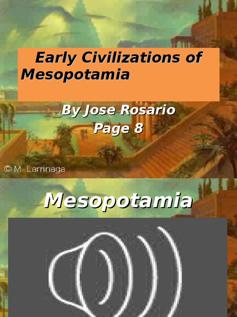 Mesopotamian Civilizations Overview | PDF | Mesopotamia | Sumer