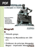 Aristóteles - A Educação e o Homem - Final