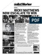 Defend Ricky Matthews Now Escalate To Win: After Rock Solid Strike..