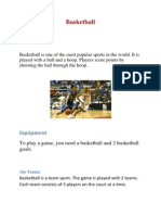 Basketball: Equipment