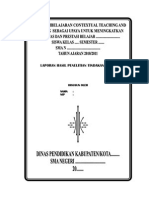 Model Pembelajaran Contextual Teaching and Learning