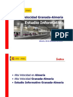 Estudio Informativo Almería-Granada
