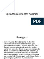 Barragens Existentes No Brasil