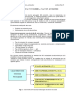 Características técnicas de la tracción automotriz