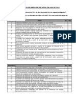 Instrumento para Medir El Nivelde Uso de Las Tics