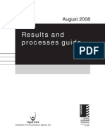 Results & Procesess Guide 2008 Aug