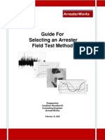 Guide Selecting Arrester Field Test Method