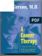 A Cancer Therapy - Results of Fifty Cases