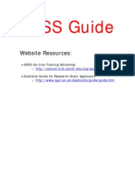 SPSS Guide: Website Resources