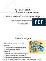 EJHV EdX MITx 11 - 126x I2GD Assignment 2 - 1 Game Analysis
