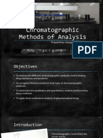 Chromatographic Methods of Analysis