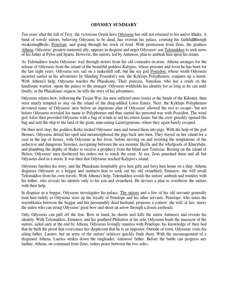 How does odysseus' pride get him in trouble picture