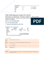 CMA CGM Agencies (India) PVT LTD HO