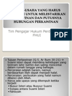 Usaha2 Seblm Putusnya Perkw Dan Putusnya Perkw