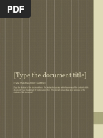 Type The Document Subtitle